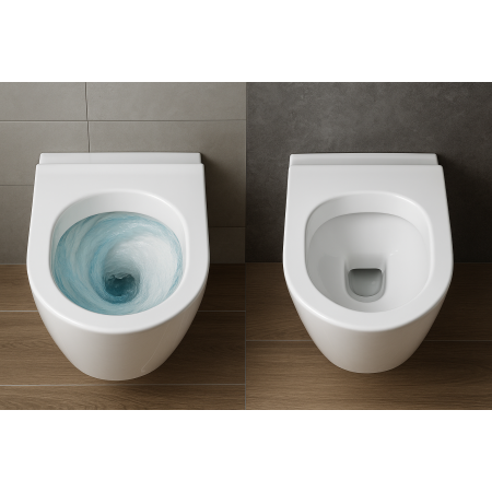 Вихровий змив для унітаза від Geberit та Villeroy & Boch