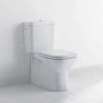 Унитаз напольный Duravit D-Code с крышкой soft close и бачком, белый (21180900002+0067390000+0940000004)