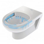 Унітаз підвісний з кришкою Duravit D-Code Rimless, білий (45700900A1)