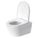 Унитаз подвесной Duravit D-Neo с крышкой, белый (45770900A1)