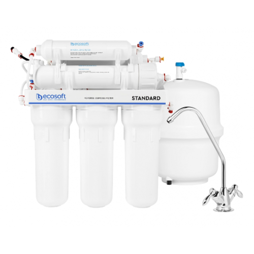 Фильтр обратного осмоса Ecosoft Standart с минерализатором, белый (MO650MECOSTD)