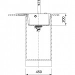 Кухонная мойка накладная Franke Centro CNG 611-62 TL Black Edition, черный матовый (114.0699.242)