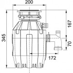 Измельчитель пищевых отходов Franke Turbo Elite TE-50 (134.0535.229)