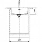Кухонная мойка под столешницу Franke Maris MRG 110-52, белый (125.0701.780)