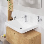 Смеситель для умывальника Grohe Cubeo, однорычажный, M-Size, хром (1017490000)