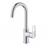 Смеситель для умывальника высокий Grohe BauLoop New L-Size, хром (23763001)