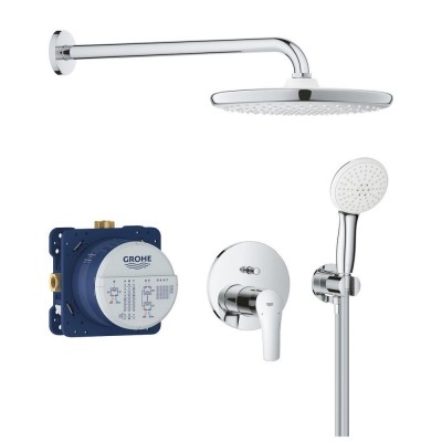 Душова система Grohe Eurosmart Tempesta 250 прихованого монтажу, хром (25288000)