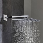 Верхний душ с кронштейном Grohe Euphoria Cube 150, хром (26073000)