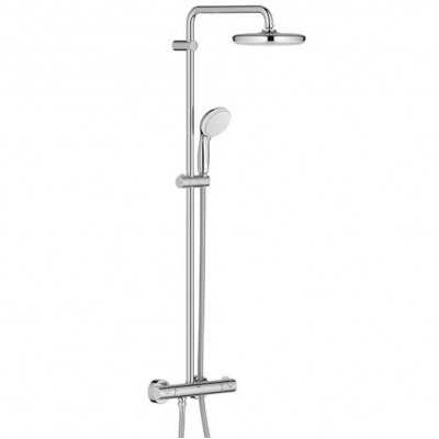 Душевая система Grohe BauClassic 210 с термостатом, хром (26699000)