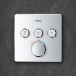 Термостат для душа скрытого монтажа Grohe Grohterm SmartControl, наружная часть, хром (29126000)