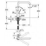 Смеситель для кухни Grohe Essence New, хром (30269000)