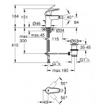 Змішувач для біде Grohe Eurosmart New S-Size, хром (32929003)