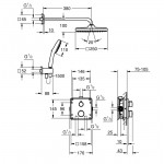 Душевая система Grohe Grohtherm Cube скрытого монтажа, хром (34871000)