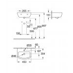 Умывальник подвесной Grohe Bau Ceramic 45х35 см, белый (39424000)