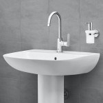 Умывальник подвесной Grohe Bau Ceramic 55.3х38.6 см, белый (39440000)