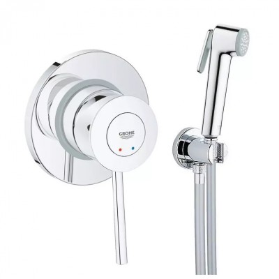 Гігієнічний душ Grohe BauClassic з внутрішньою частиною, хром (UA11104802)