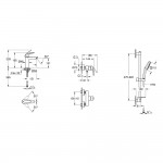 Набір змішувачів для душу Grohe EuroSmart, хром (UA123244M1)