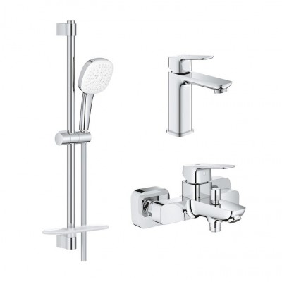 Набір змішувачів для ванної Grohe Cubeo, хром (UA125246M)