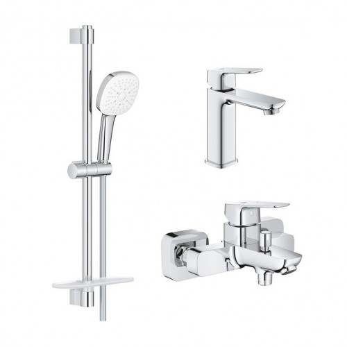 Набір змішувачів для ванної Grohe Cubeo, хром (UA125246M)