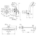 Душевая система Grohe BauLoop New скрытого монтажа, хром (UA2908100A)