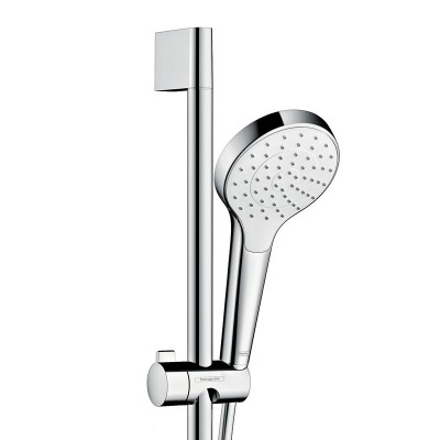 Душевой гарнитур Hansgrohe Croma Select S 1jet 65, белый/хром (26564400)