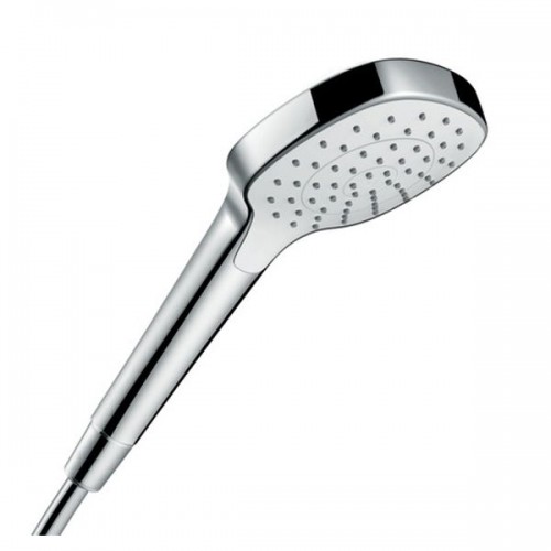 Ручной душ Hansgrohe MySelect E 110 1jet EcoSmart, хром/белый (26675400)