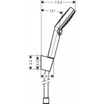 Душевой гарнитур Hansgrohe Crometta Vario 160, хром (26692400)