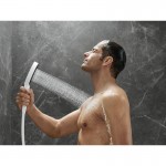 Душовий гарнітур Hansgrohe Rainfinity 130 3Jet, білий матовий (26852700)