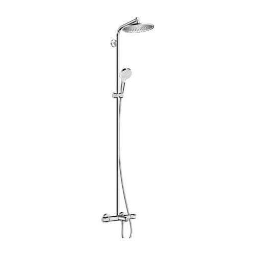 Душевая система Hansgrohe Crometta S 240 1jet Showerpipe с термостатом для ванны, хром (27320000)