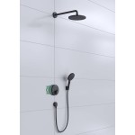 Душова система Hansgrohe Raindance S 240 1jet ShowerSelect S 8 в1, чорний матовий (27959670)