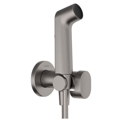 Гигиенический душ Hansgrohe Bidette S, черный матовый хром (29232340)