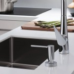 Дозатор для моющих средств Hansgrohe A51 врезной 500 мл, хром (40448000)