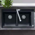Кухонна мийка накладна Hansgrohe S510-F770 770х510 на 2 чаші 370/370, графіт (43316170)