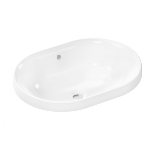 Умивальник накладний Hansgrohe Xuniva U SmartClean 550х400 мм, білий (61062450)