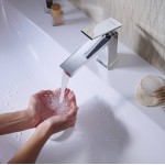 Смеситель для умывальника Hansgrohe Tecturis E 110 CoolStart, хром (73014000)