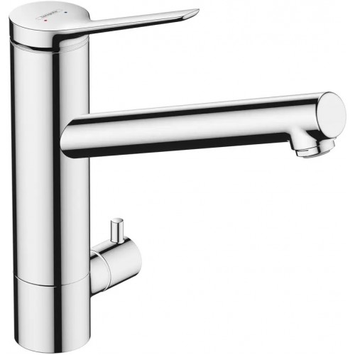 Змішувач для кухні Hansgrohe Zesis M33 200 1jet з запірним клапаном, хром (74808000)