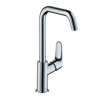 Змішувач для умивальника Hansgrohe Focus E 240 з донним клапаном, хром (31609000)