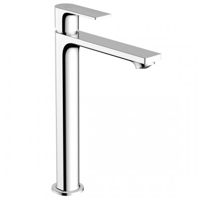 Змішувач для умивальника Hansgrohe Rebris E 240 CoolStart з донним клапаном pop-up, хром (72581000)