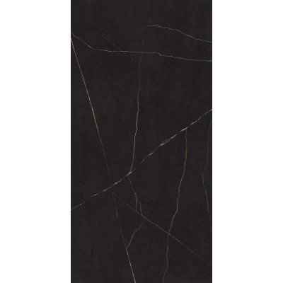 Керамогранит крупноформатный для столешниц Atlas Concorde Plan Black Atlantis BookMatch  162x324 Silk 12 мм ST (A8XW)