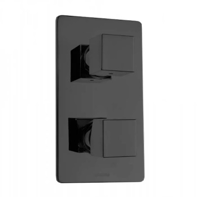 Смеситель для душа Bossini Cube наружная часть, 2-5 ways, черный матовый (Z00062000073005)