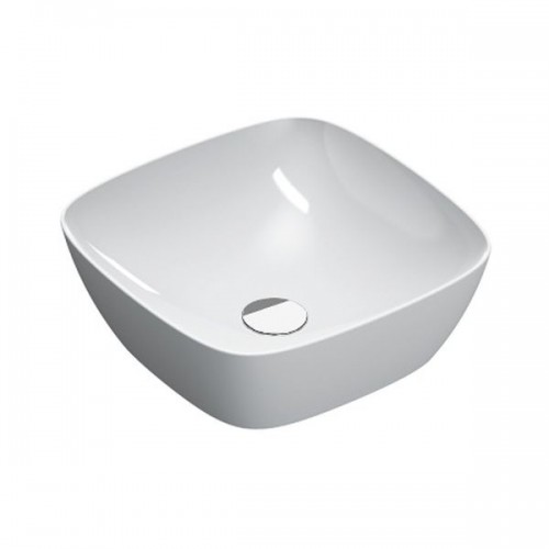 Умывальник на столешницу Catalano Green Lux 40х40 см, без перелива, белый глянцевый (140APGRLX00)