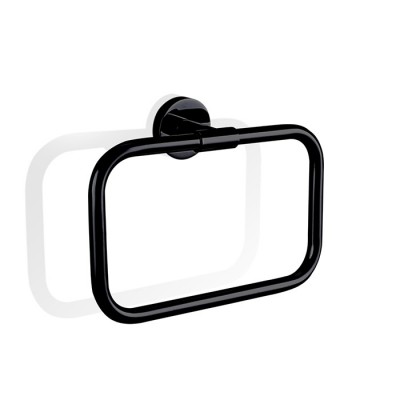 Тримач для рушників Decor Walther Basic BA HTR, чорний матовий (0531260)