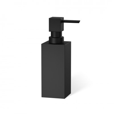 Дозатор жидкого мыла Decor Walther Cube DW 395, черный матовый (0839760)