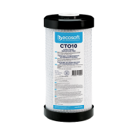 Картридж с спрессованным активированным углем Ecosoft 4,5"х10", белый (CHVCB4510ECO)