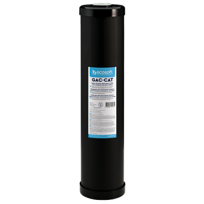 Картридж для видалення сірководню Ecosoft 4,5"x20", чорний (CRVS4520ECO)