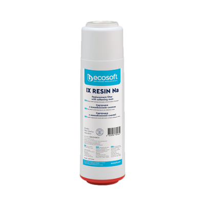 Картридж з іонообмінною смолою ( Na+) Ecosoft 2,5"х10", білий (CMV2510ECO)