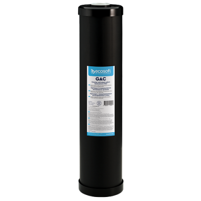 Картридж з гранульованим активованим вугіллям Ecosoft 4,5"х20", чорний (CHV4520ECO)