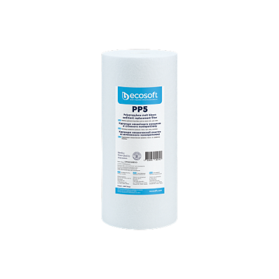 Картридж зі спіненого поліпропілену Ecosoft 4,5"х10", білий (CPV45105ECO)