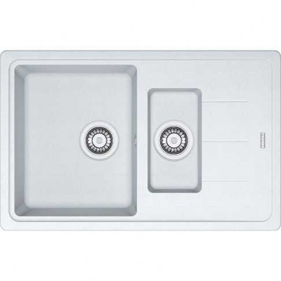 Кухонна мийка накладна Franke Basis BFG 651-78 780х500, білий (114.0272.602)