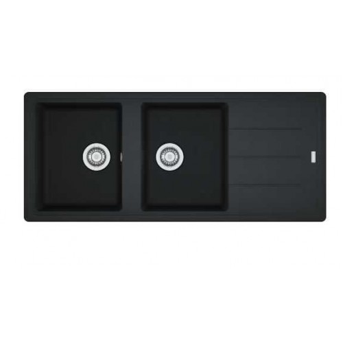 Кухонна мийка накладна Franke Basis BFG 621 1160х500, онікс (114.0676.263)